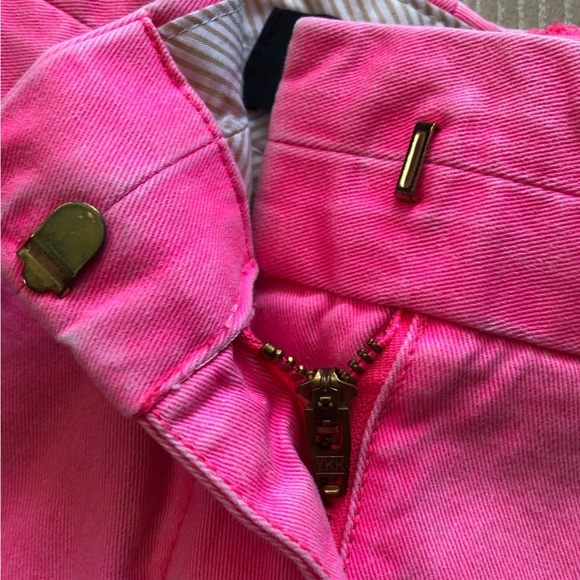 J. Crew Chino Shorts in Bright Pink Women’s Size 12 - Picture 4 of 10
